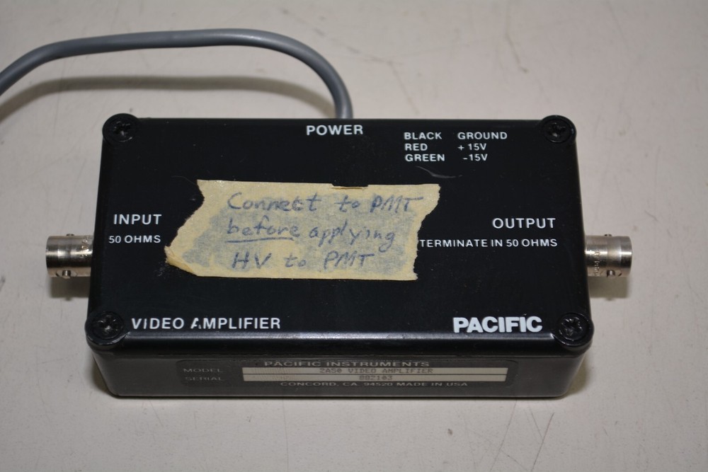 Pacific Instruments Video Amplifier Module 2A50 #W1223