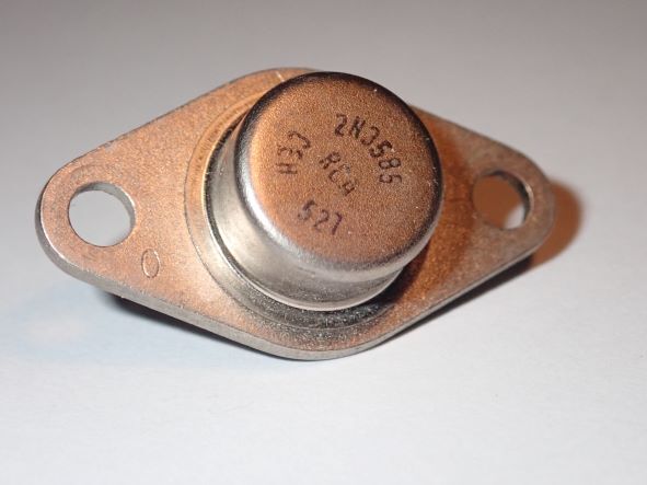 2N3585 - NPN Silicon Power Transistor 300V 2 Amp Complementary NOS