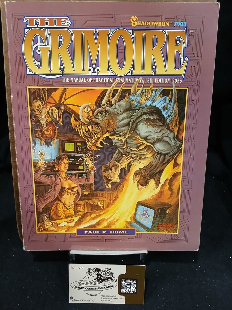 Fasa 1992 The Grimoire Shadow Run Second Edition