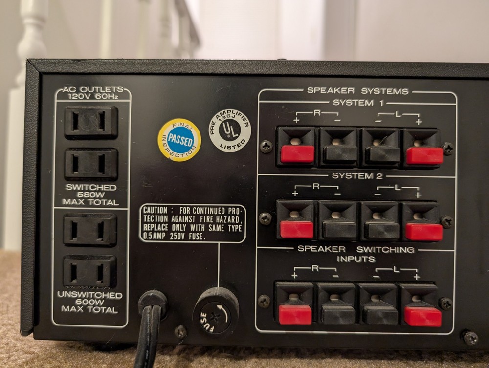 Marantz 3250b Preamplifier, Beautiful, Recapped, Fully Functional *Read*