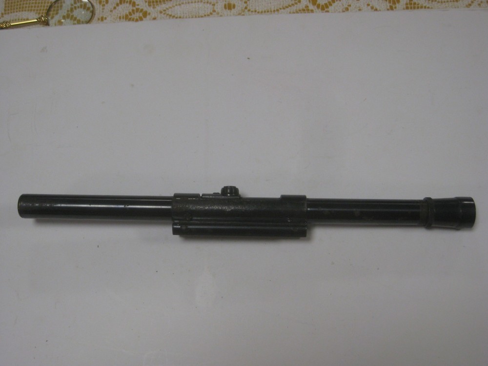 Antique Weaver B6 Scope with the Mounting Base