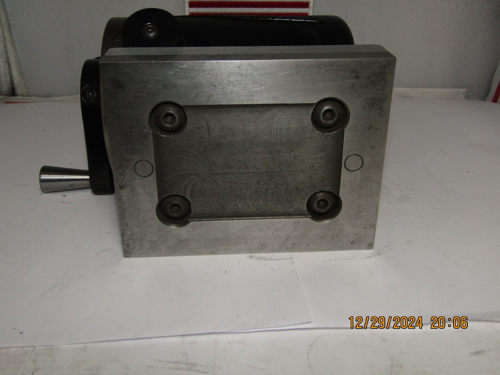 SIMCO Micro-Grind 5C Collet Index Fixture For Grinding, Wooden Box, Toolmaker