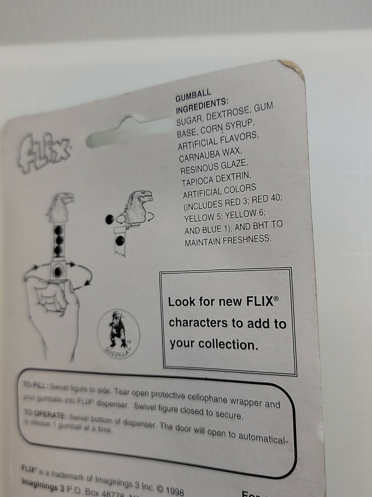 Godzilla Flix Candy