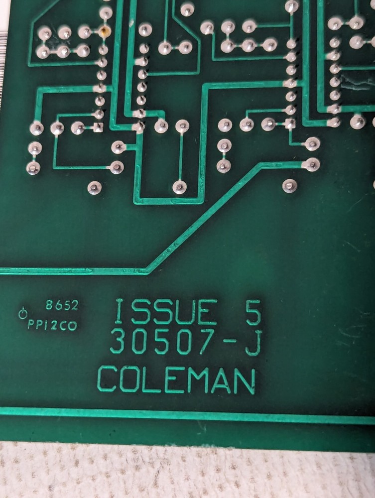 Coleman YORK 278433 Variable Controller TP405 REV.12