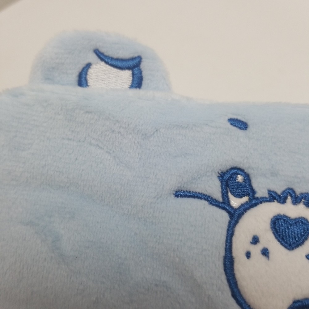 Care Bears Grumpy Bear Sleeping Eye Mask Embroidered Fuzzy