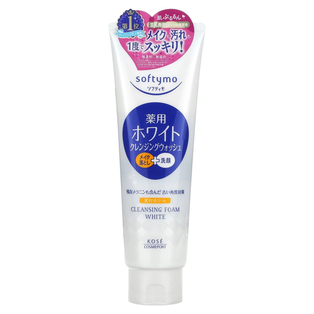 Cleansing Foam, White, 6.7 oz (190 g)