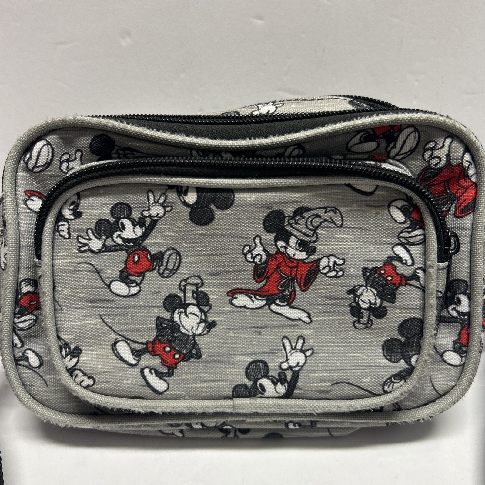 Disney World Mickey Mouse All Over Sketch Fanny Pack Shoulder Bag Disney Parks