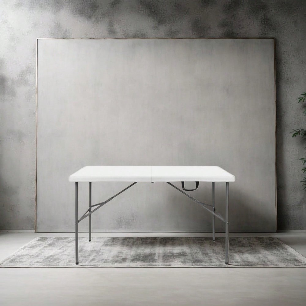 4FT Plastic Folding Table, Shooting Table, HDPE Portable Picnic Table-FGQA