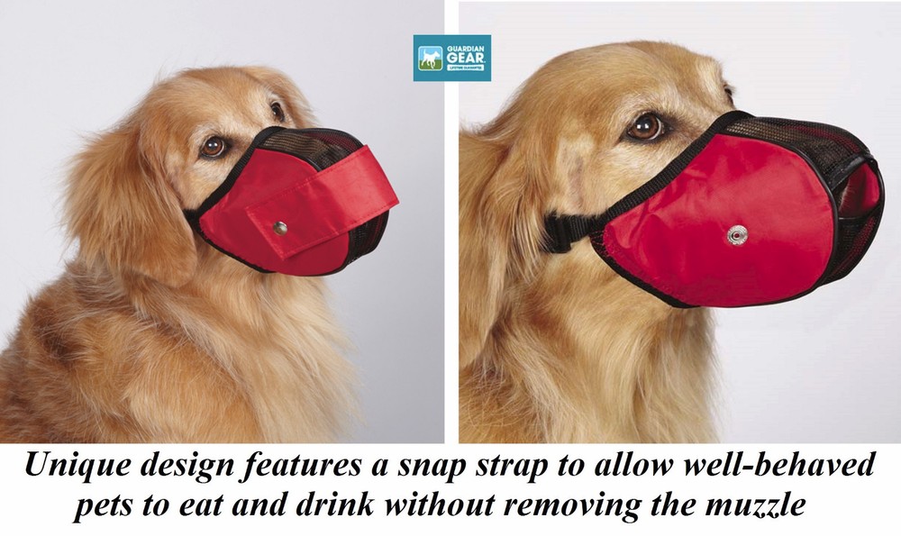 ADJUSTABLE SOFT Mesh COMFORT DOG MUZZLE-Terrier,Beagle,Poodle,Lhasa Apsos,Westie