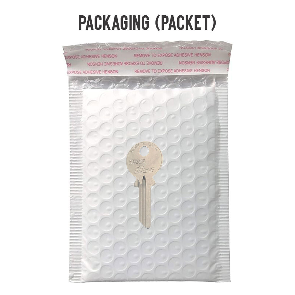 AB62E Key Blank Nickel