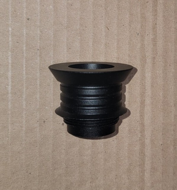 Saberforge Thin Neck Emitter for custom lightsaber DIY
