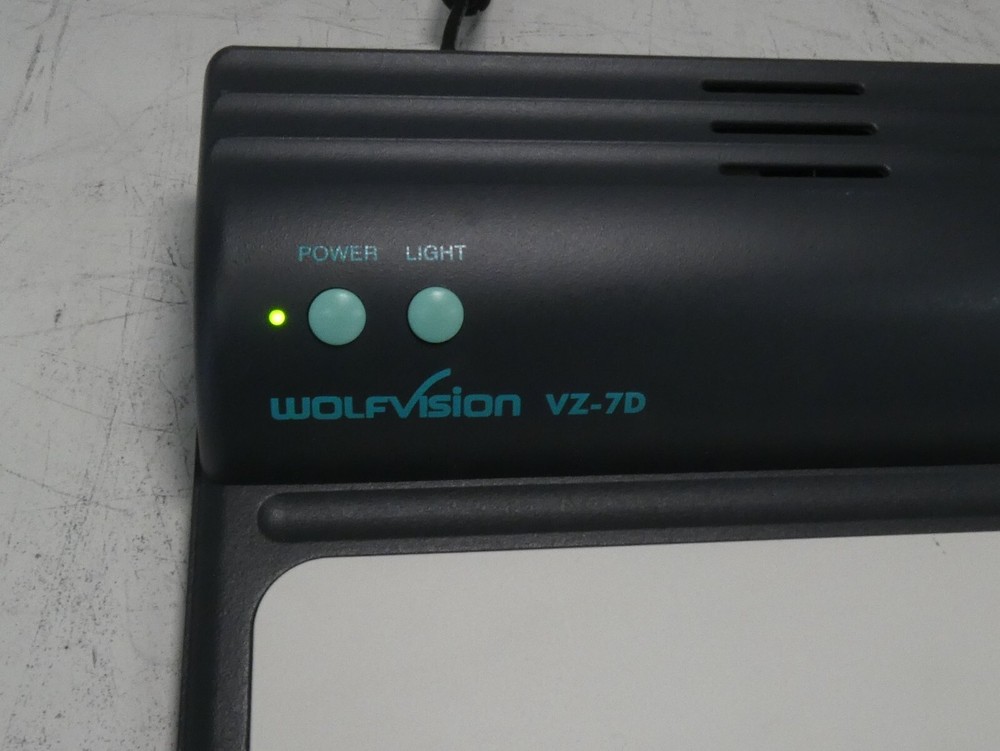 WolfVision VZ-7D Visualizer Document Camera with Remote & Case
