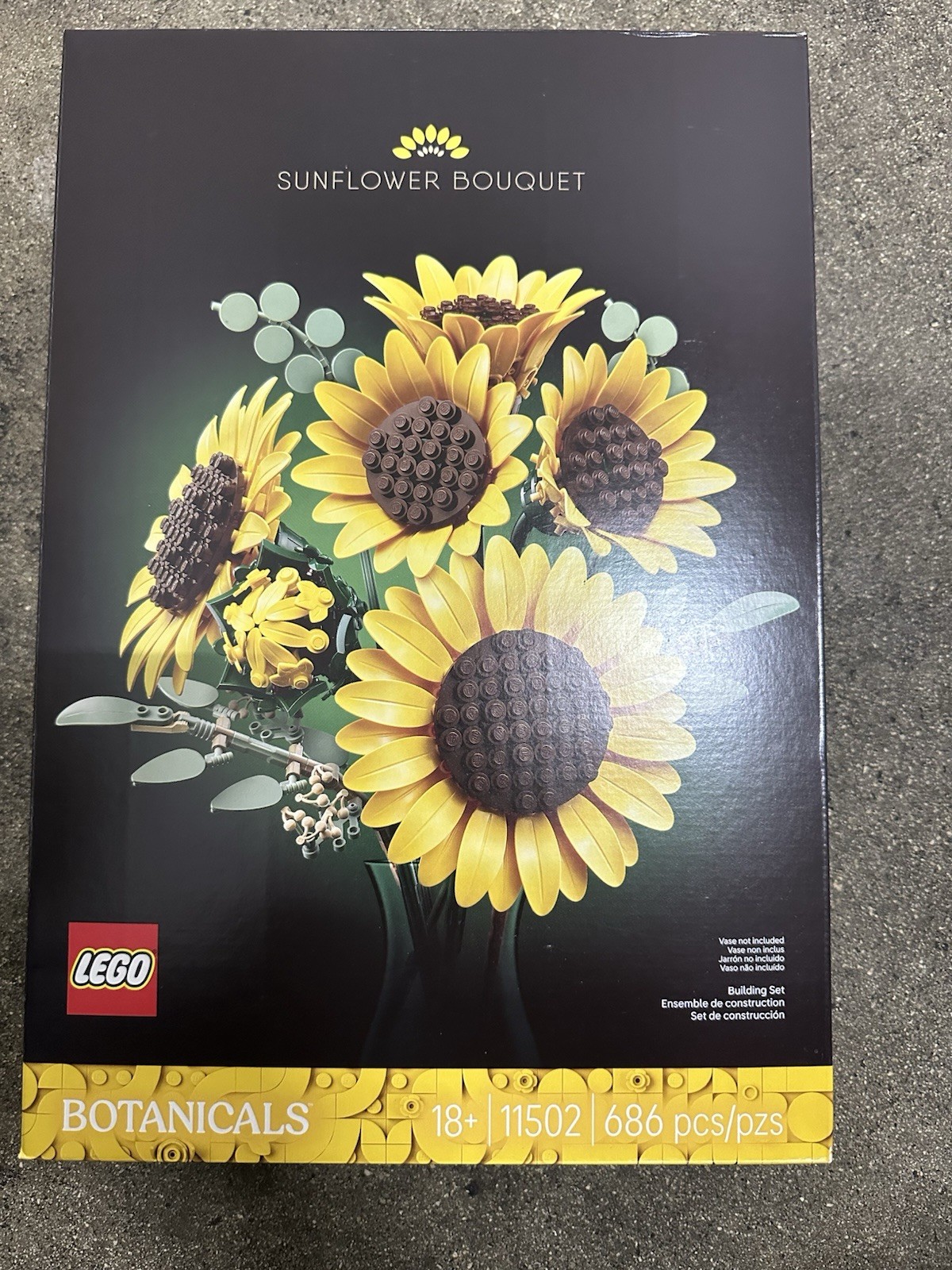 LEGO Botanicals Sunflower Bouquet (11502) New Sealed
