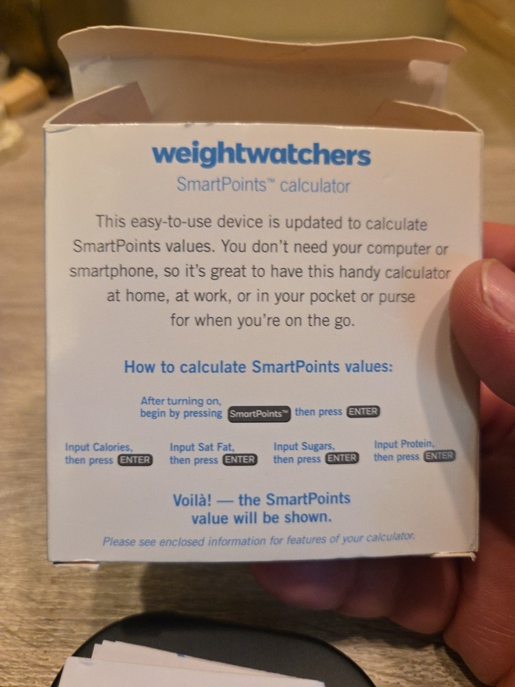 Weightwatchers Smart Points Calculator Open Box NEW