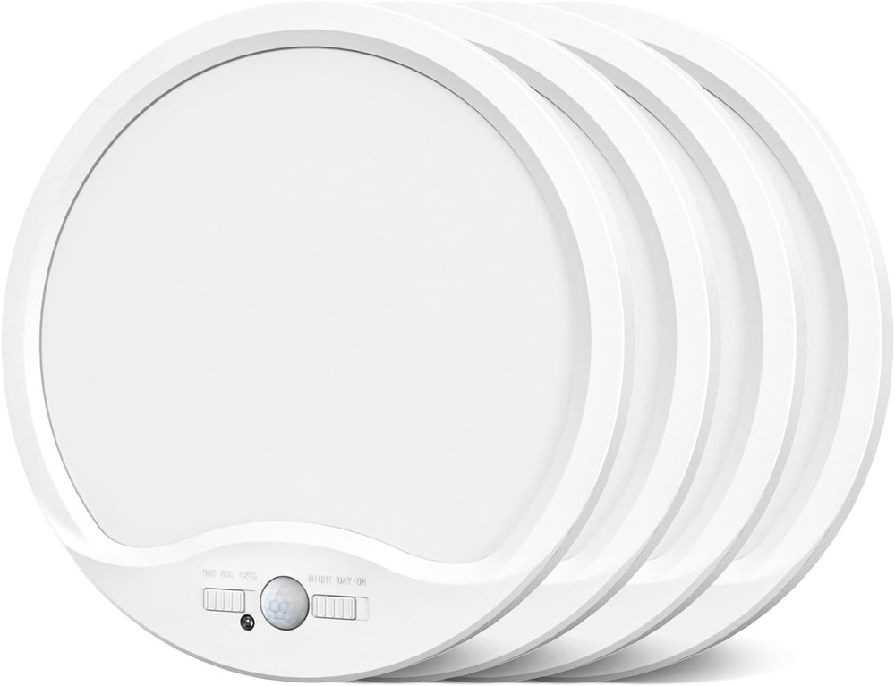 9Inch 18W Motion Sensor Ceiling Light Wired, 3 Sensing Modes Motion Activated...