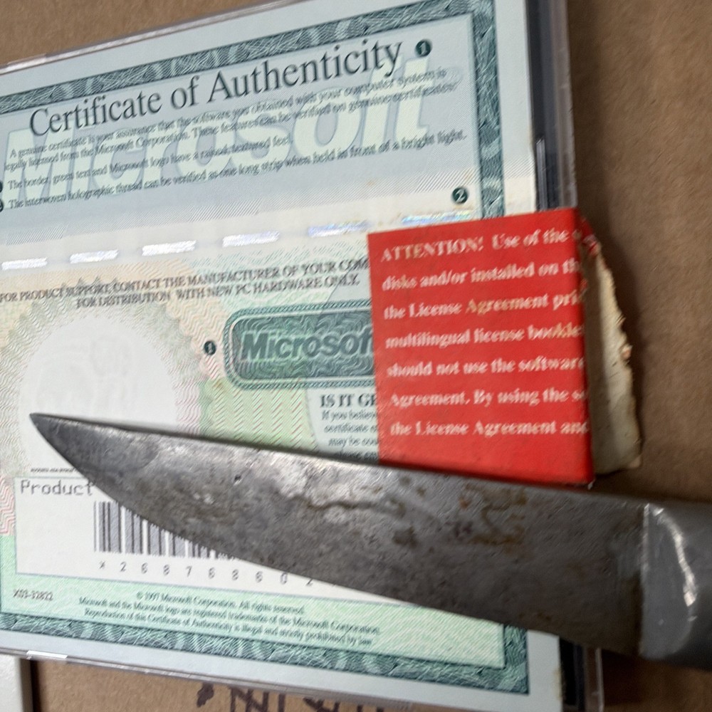 Microsoft Windows CE Handheld PC COA Disk Operating System Guide Manual Books