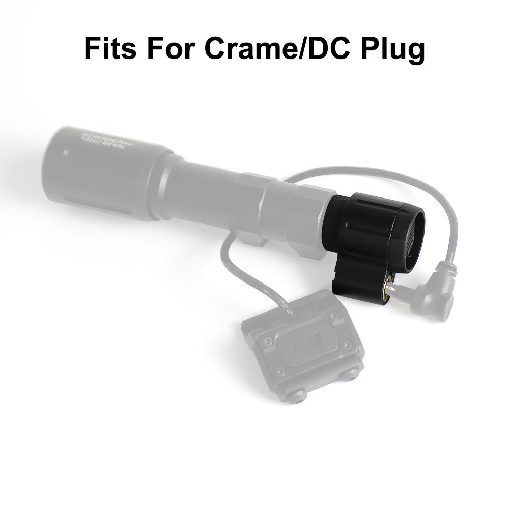 Tactical Dual Function Flashlight Switch For M300 M600 Weaponlight Rear Tail Cap