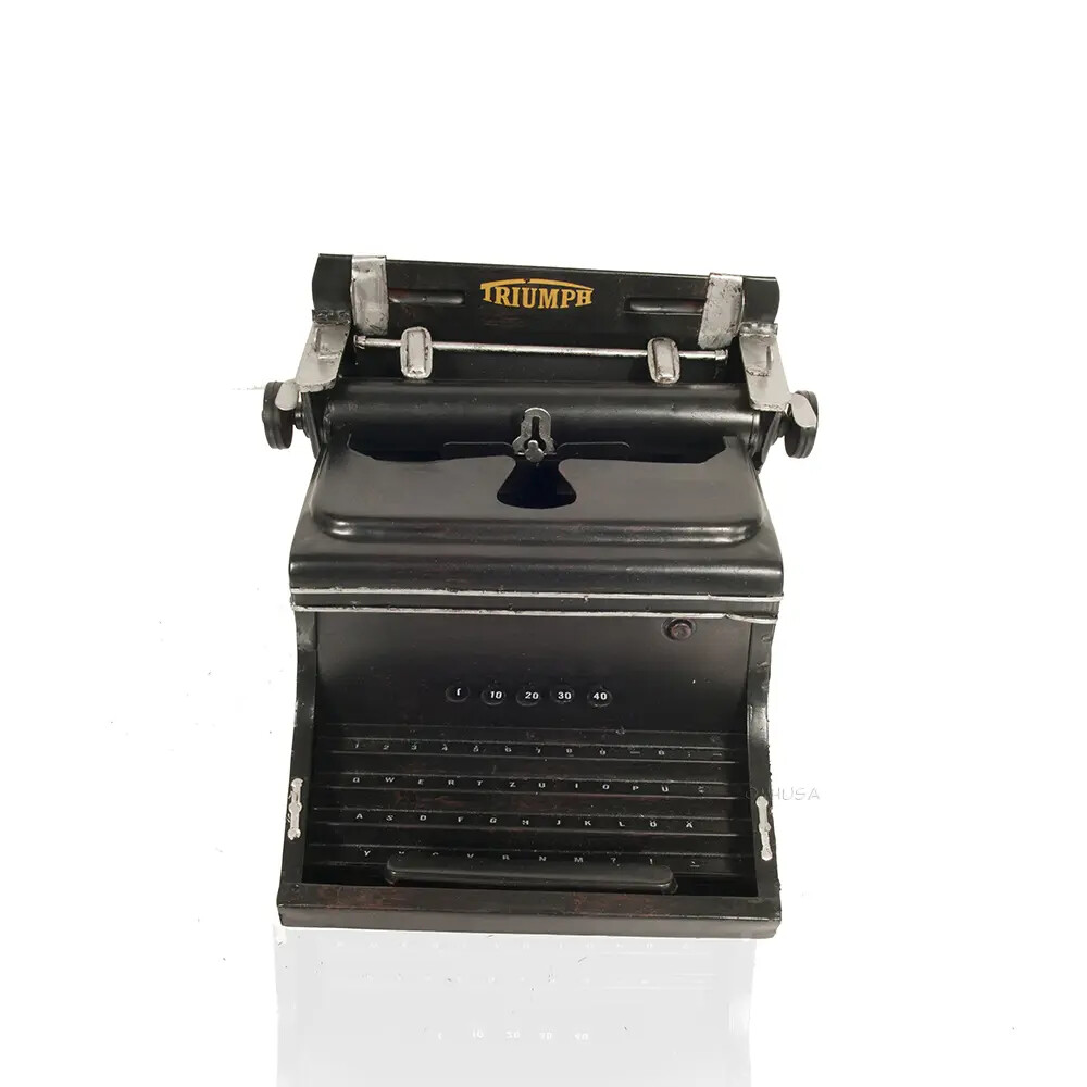 Historic 1945 Triumph Typewriter – Handmade German Display Replica