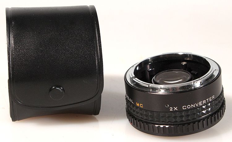 2X CONVERTER FOR CANON FD W/ CASE