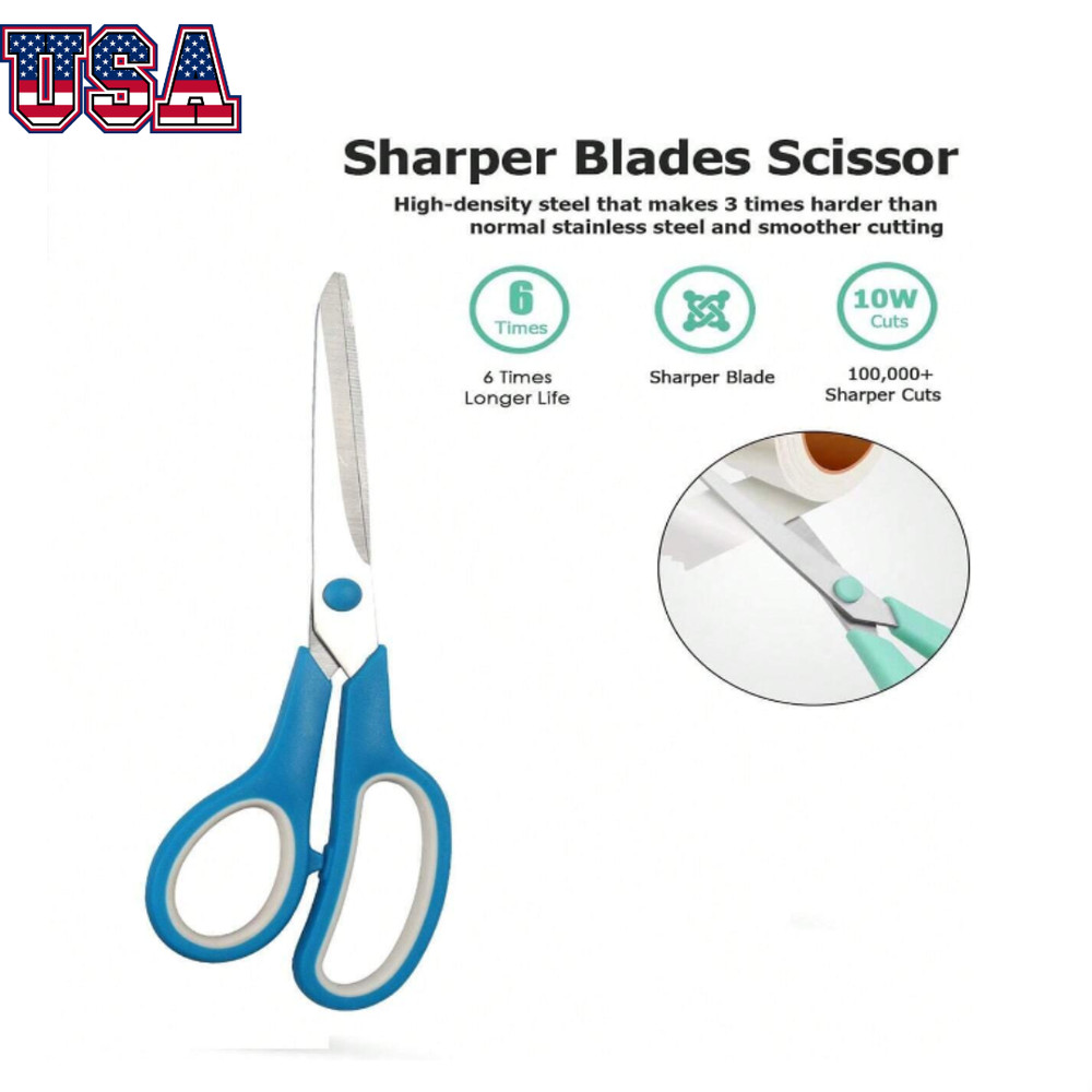 Multipurpose Scissors Comfortable Grip For Office Accessories Sewing Fabric 1 Pc