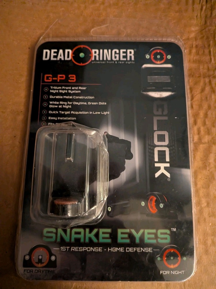 dead ringer Snake Eyes Sight Glock G-P3