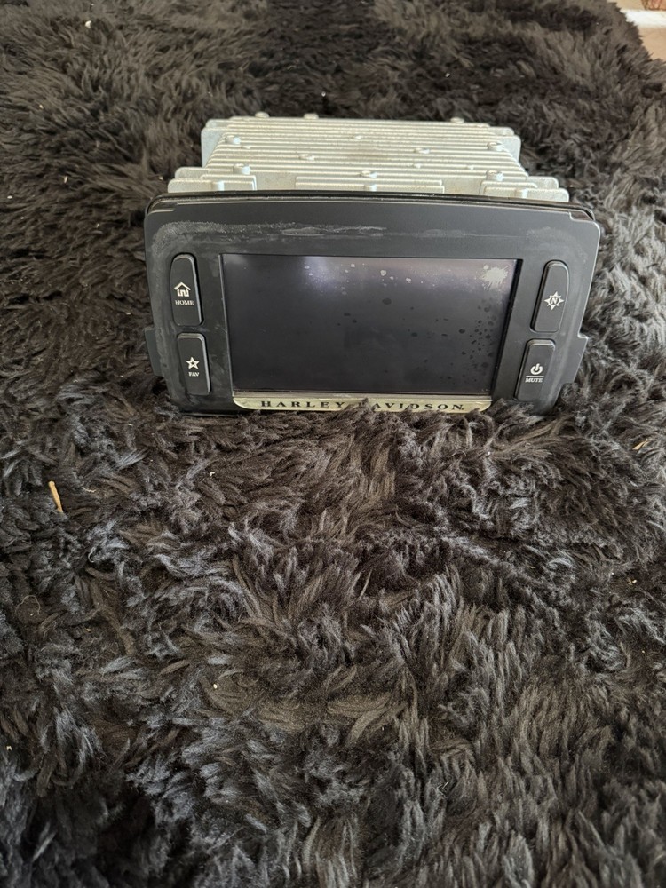Harley-Davidson Boom! Box Navigation Stereo Radio screen