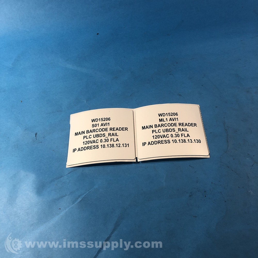 Main Barcode Reader FNIP