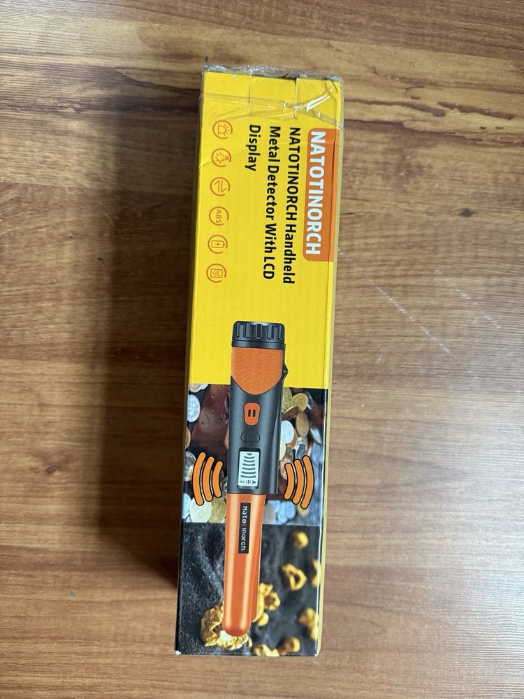 NATOTINORCH Handheld Metal detector LCD (read description)