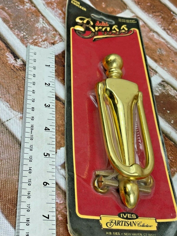 Ives Artisan Collectors Solid Brass C2-3101-605 Bright-New
