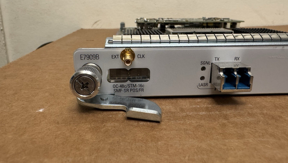 IXIA E7909B XS 2-port OC-48c/STM-16c SMF-SR POS/FR