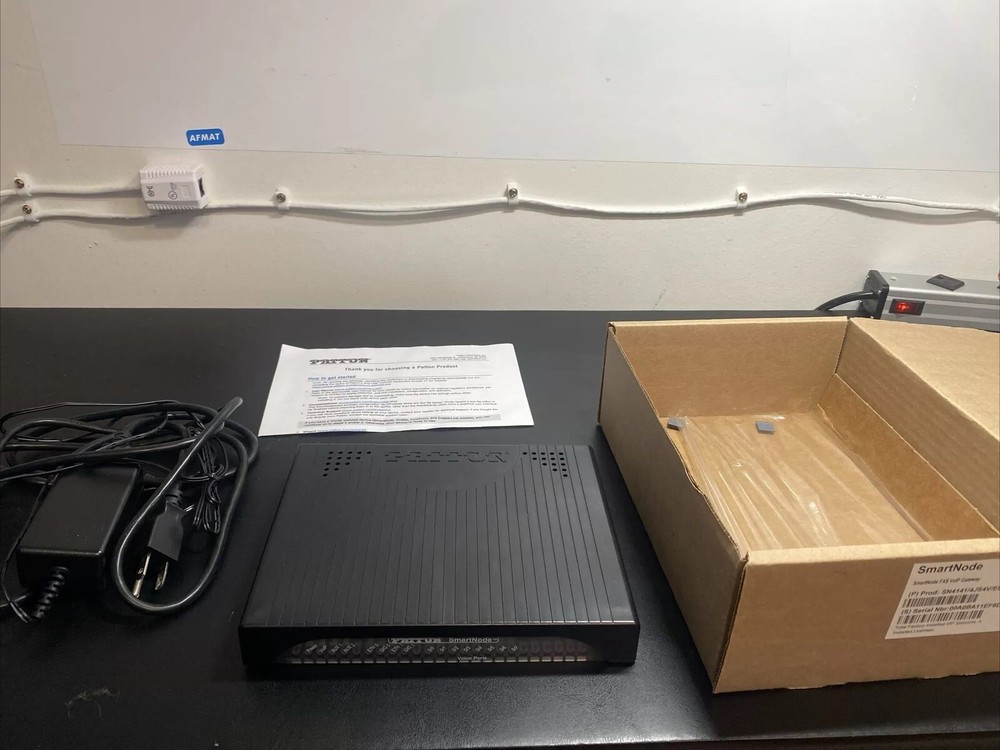 Patton SmartNode 4141 VoIP Gateway SN4141/4JS4V- NEW!!