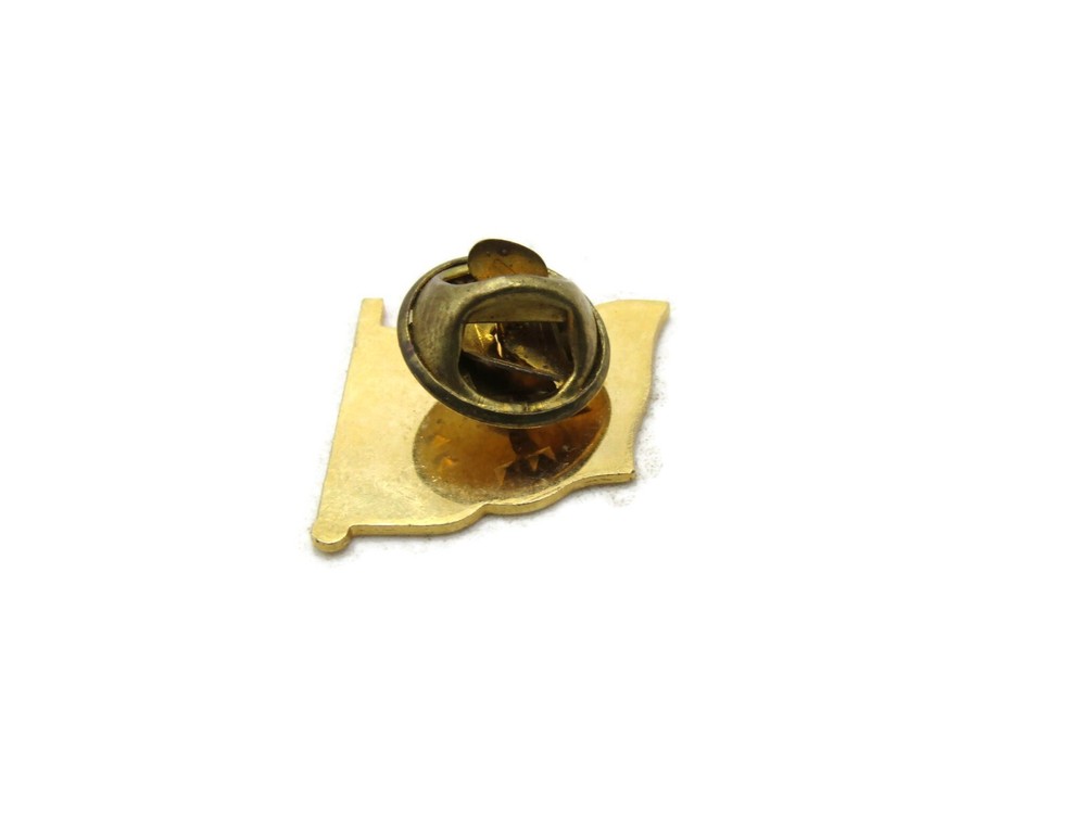 Netherlands Flag Pin Gold Tone