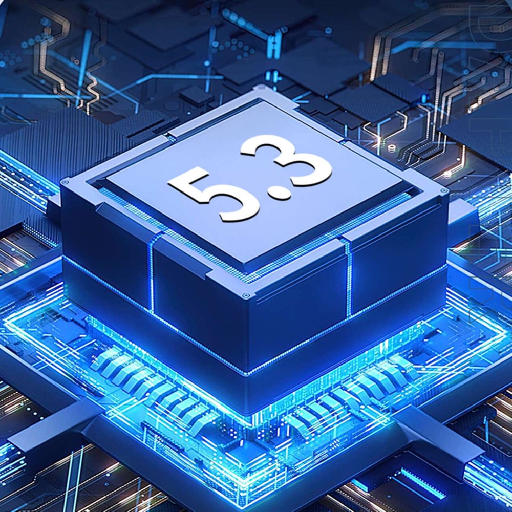 3-in-1 Wireless Bluetooth ABS Black 5.3 Transmitter Receiver Adapter Audio