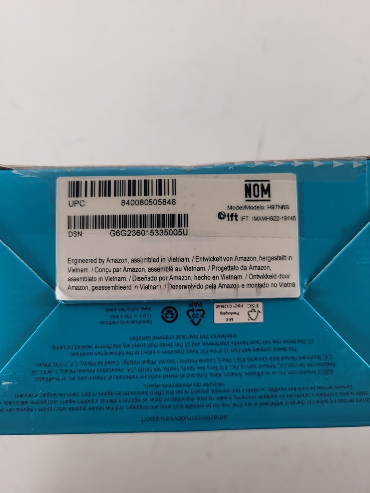 Amazon Echo Show 5 3rd Gen 2023 Release H97N6S
