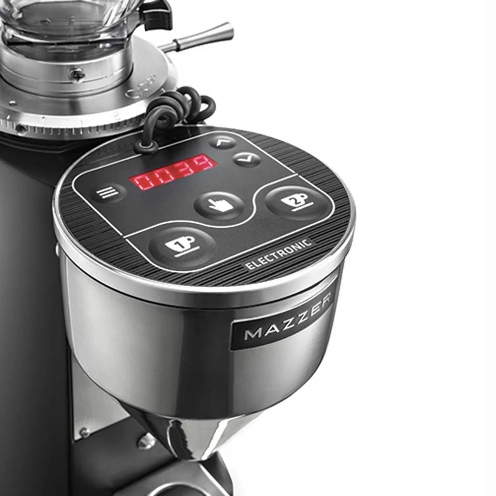 Mazzer Mini E Type A Doserless High Quality Espresso Grinder Electronic - Black
