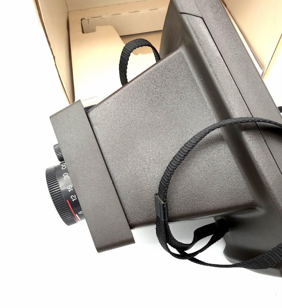POLAROID MINUTE MAKER LAND CAMERA WITH FLASH CUBE, MANUALS & PARTIAL BOX