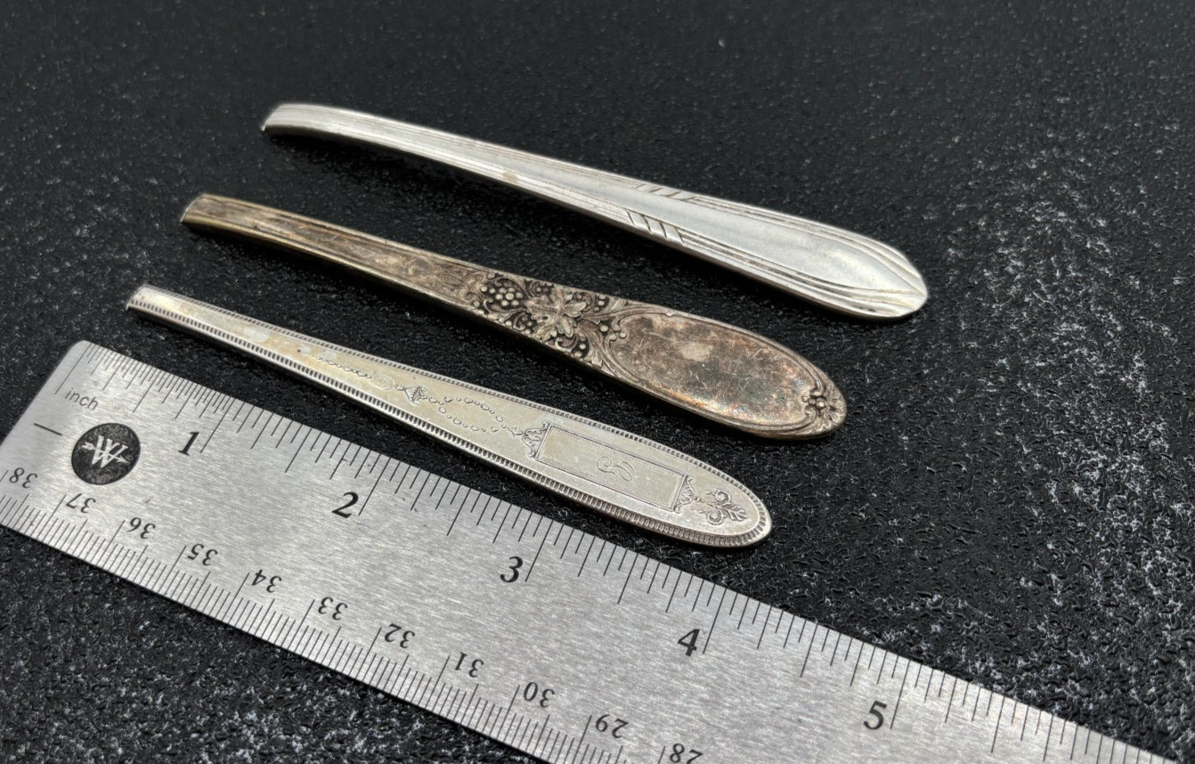 Lot of 145 Assorted Silverplate Flatware Forks Spoons Handles - Lot#14