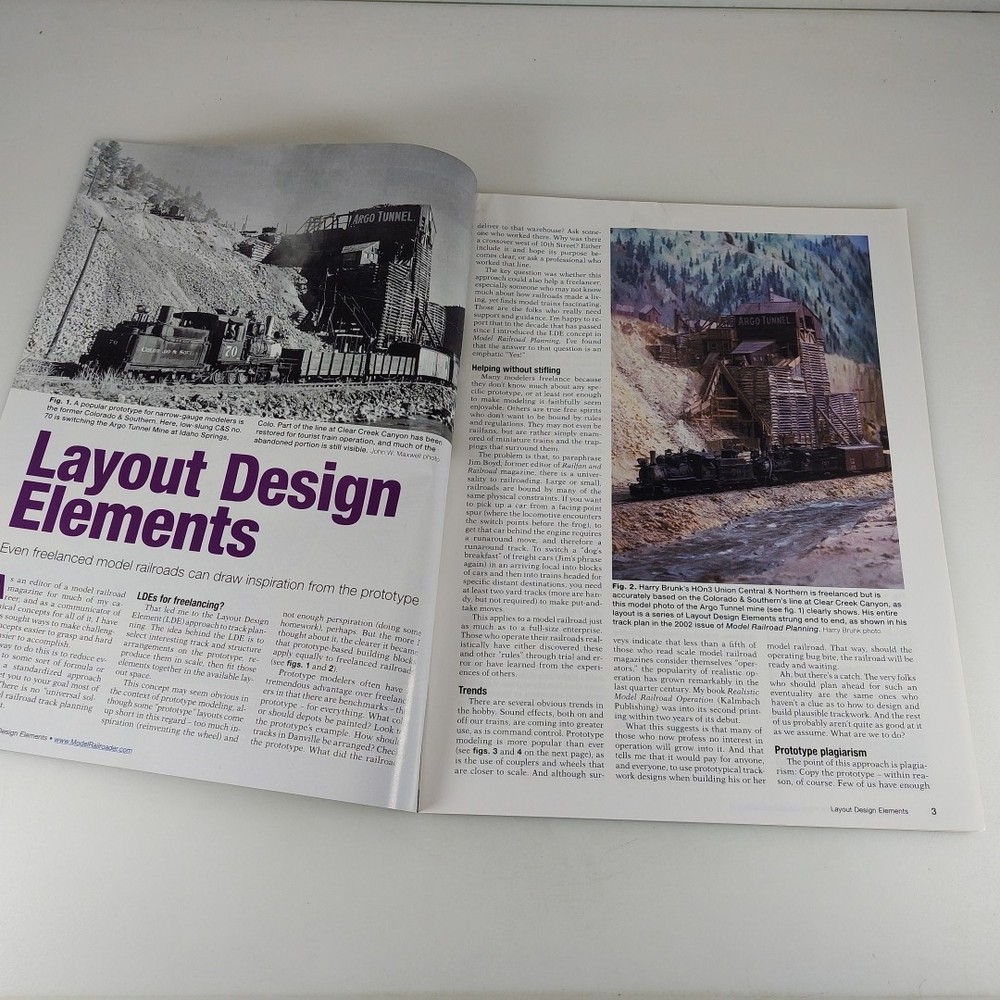 Model Railroader Supplement Layout Design Elements
