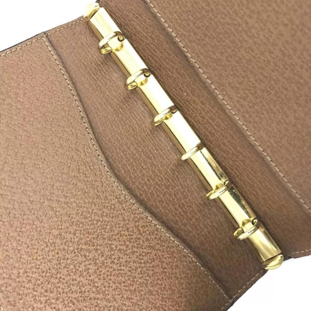 GUCCI Horse Bit Leather Notebook Cover Set
