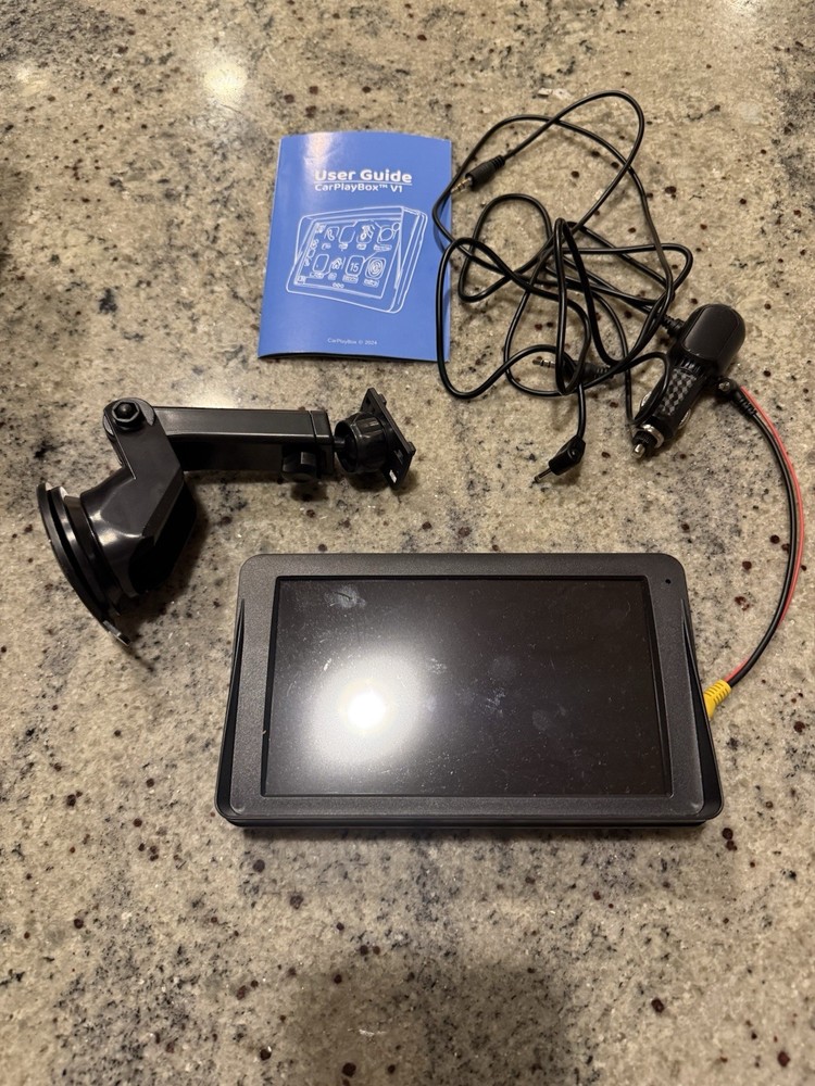 CarPlayBox V1 Compatible with Android, iPhone, Bluetooth, FM Transmitter