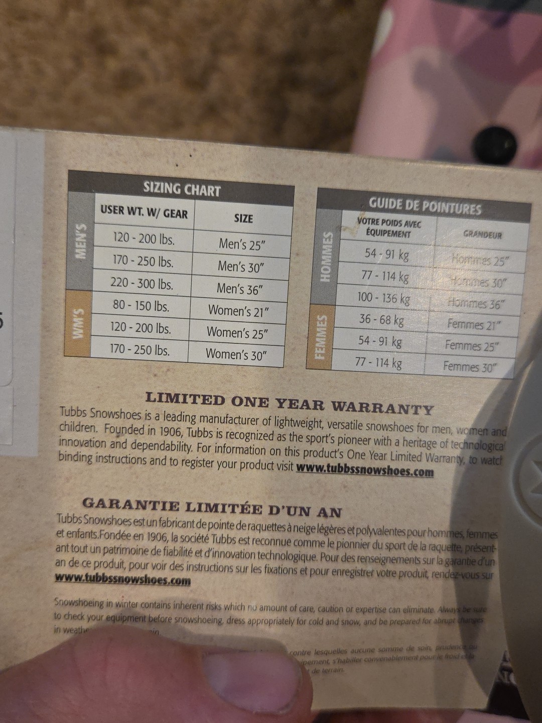 Tubbs Snow Shoes Solitude 25 W Pink Camo Design Women's Romp To Stomp Cancer New