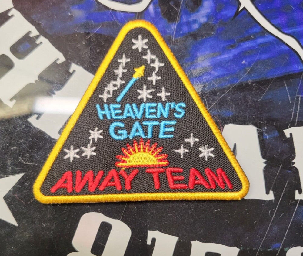 EMBROIDERED HEAVEN'S GATE AWAY TEAM PATCH (Please Read Ad)