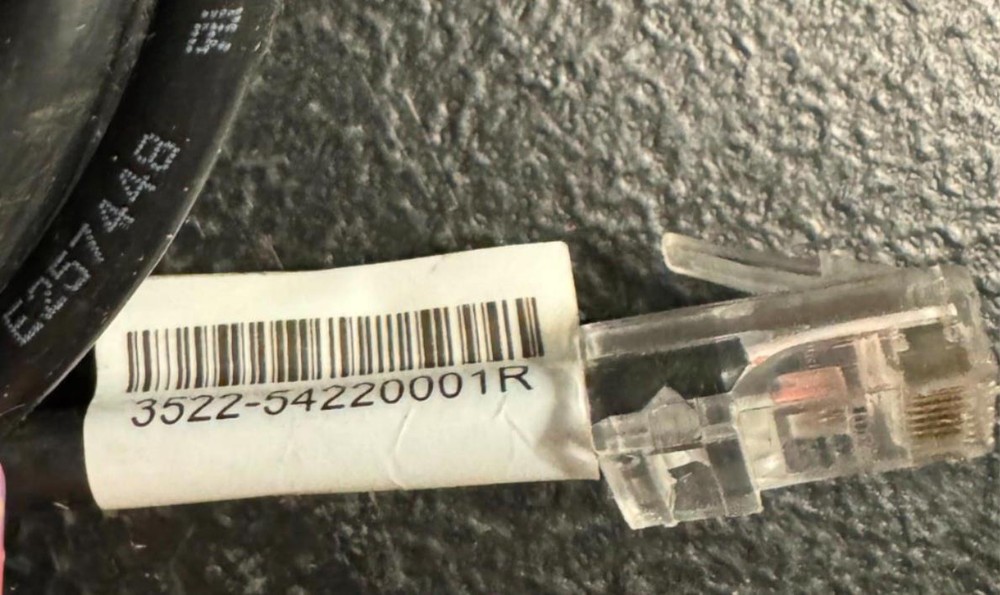 AWM E257448 Ethernet Network Cable 2835 30V Cat. 6 UPT 26AWG