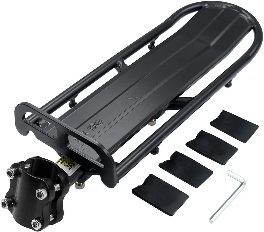 Durable Bike Cargo Rack with Adjustable Mounting - Perfect for Heavy Loads