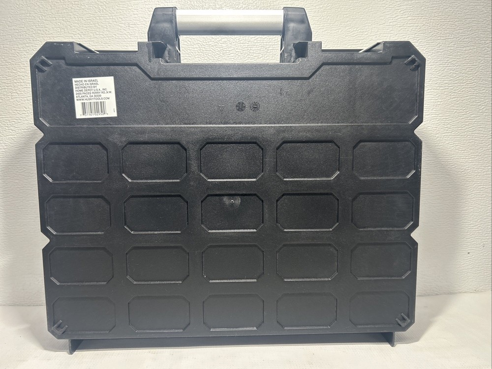 Husky Small Parts Tool Organizer Storage Hardware Case Toolbox 11 Compartments