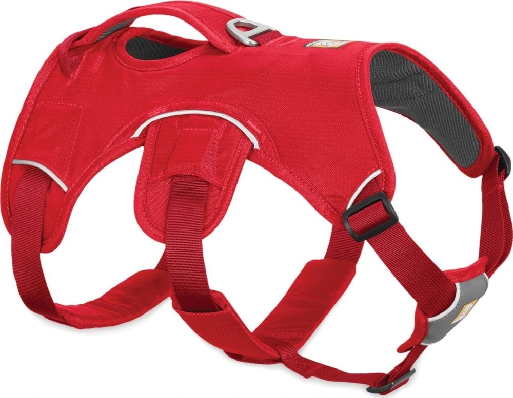 Ruffwear Web Master™ Dog Harness with Handle Red Currant