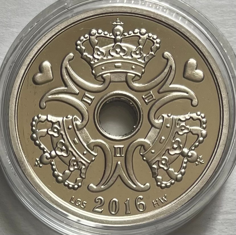 Denmark 5 Kroner 2016 - Proof - 800 issued