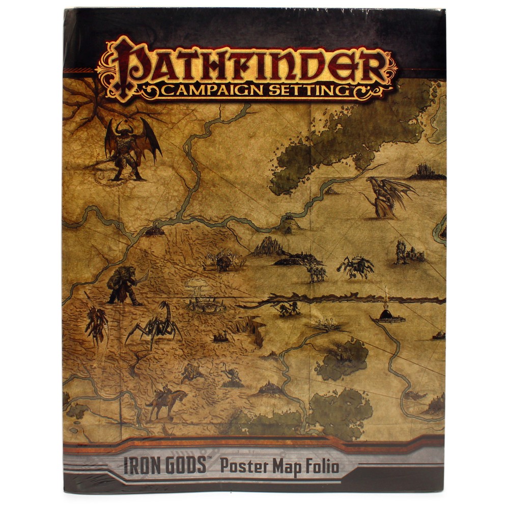 Pathfinder (RPG) Campaign Setting: Iron Gods Poster Map Folio