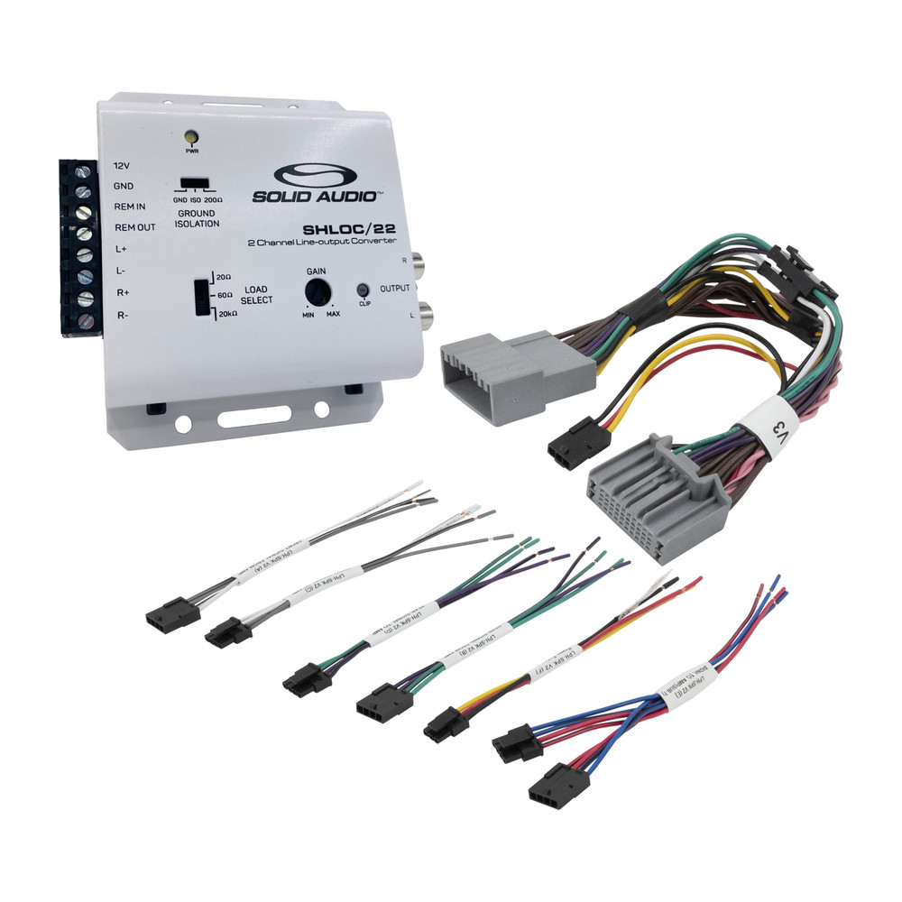 PAC Amplifier Integration Solution for Select 2016-2023 Honda LPHHD04+SHLOC/22