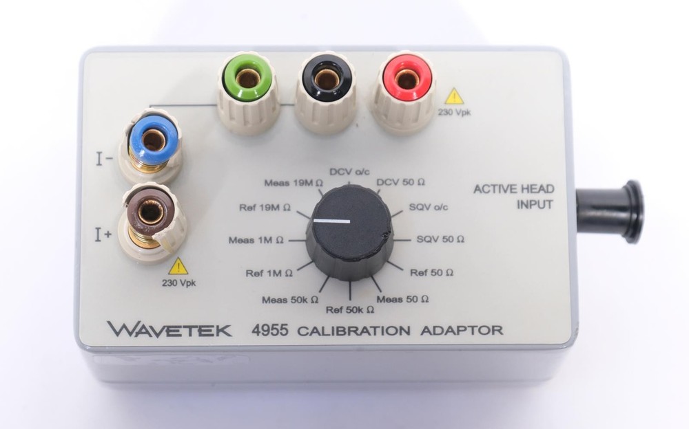 Wavetek 4955 Calibration Adaptor for Wavetek 9100B